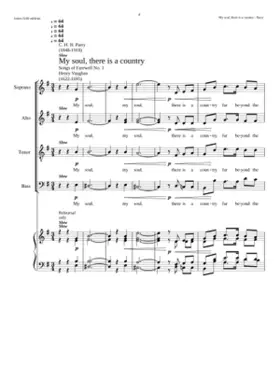 My soul there is a country