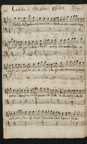 Stanco del grave in carco ; Sogno