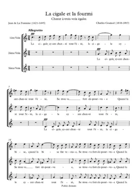 La cigale et la fourmi
