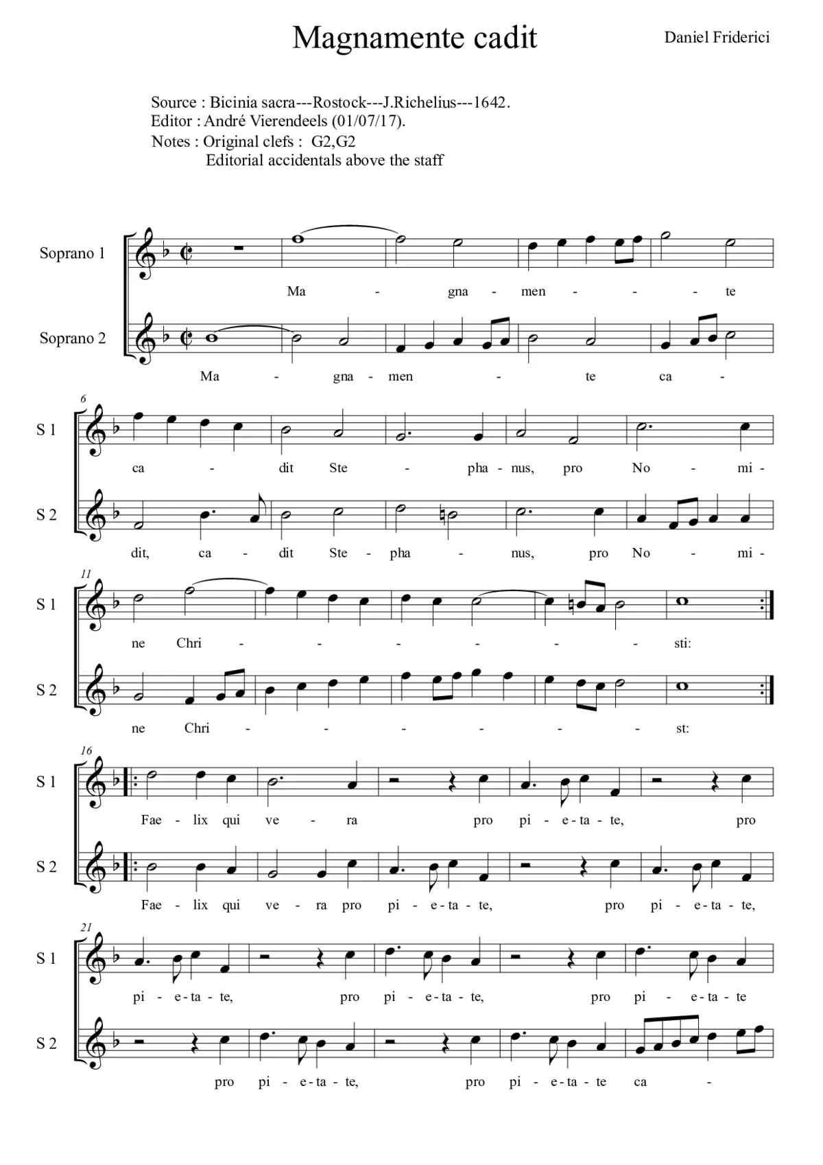 Magna mente cadit - Page 1