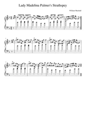 Lady Madelina Palmer's Strathspey