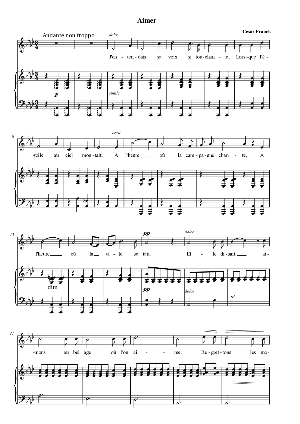 Aimer - Page 1