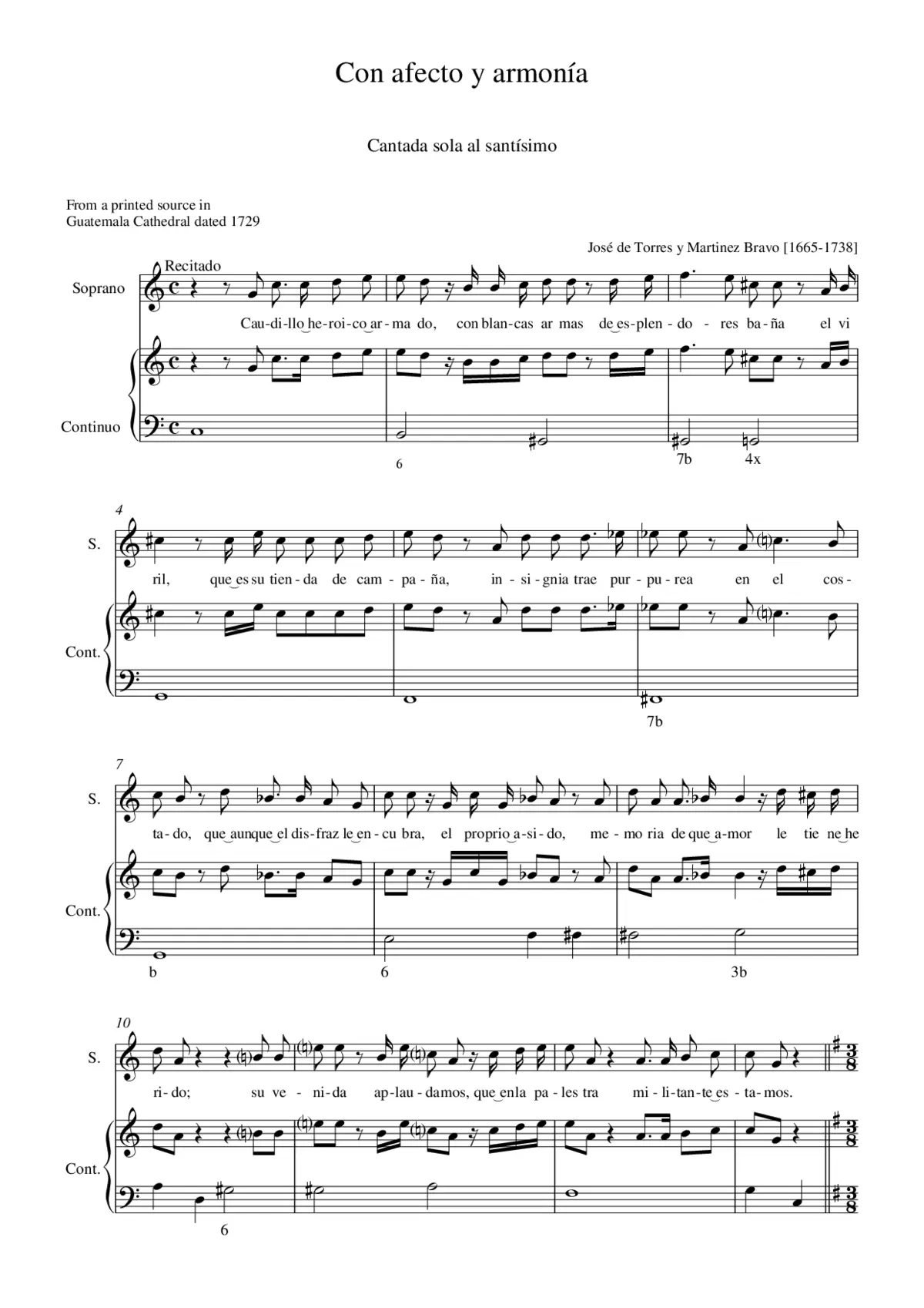 Con afecto y armonía - Page 1
