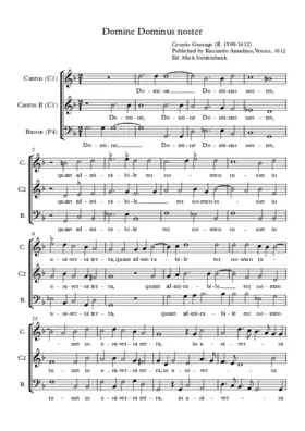 Domine Dominus noster