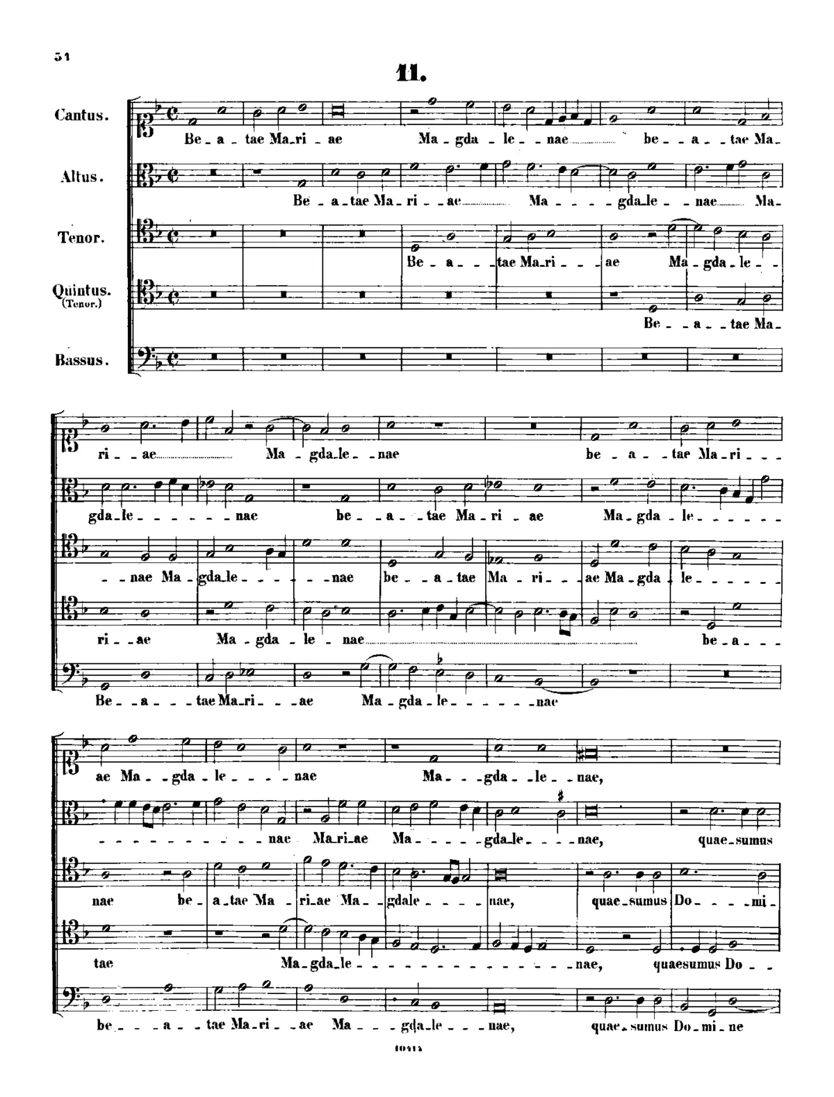 Beatae Mariae Magdalenae - Page 1
