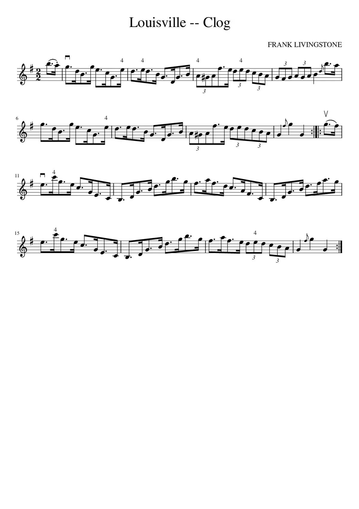 Louisville -- Clog - Page 1