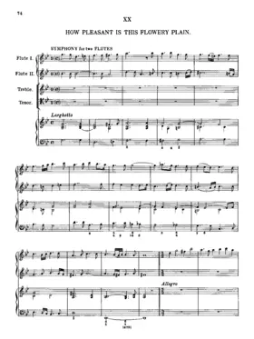 How Pleasant Is this Flowery Plain