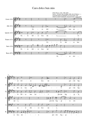 Caro dolce ben mio