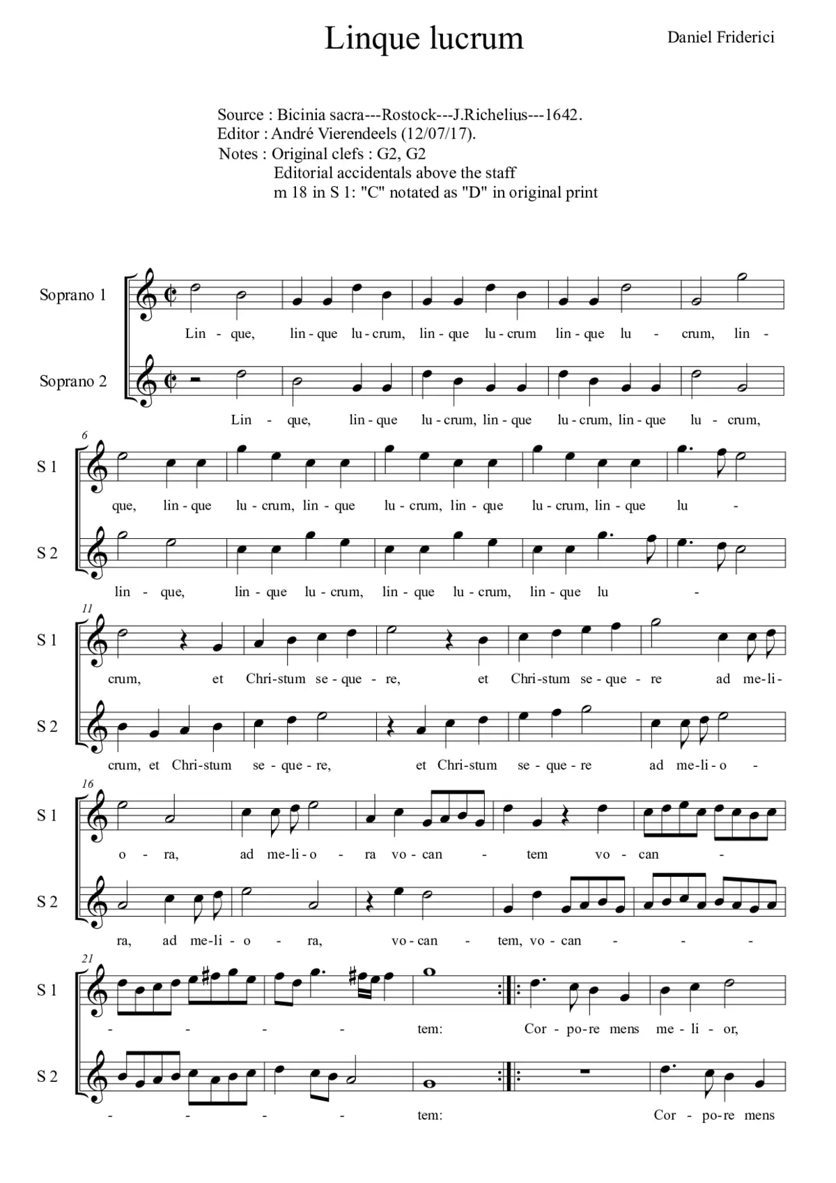 Linque lucrum - Page 1