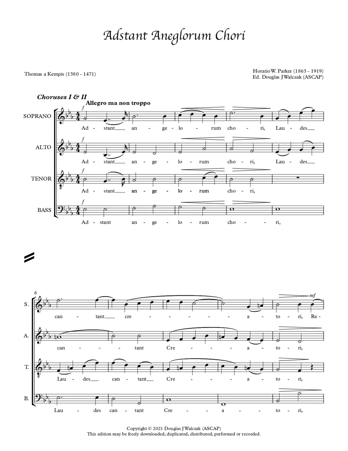 Adstant angelorum chori - Page 1