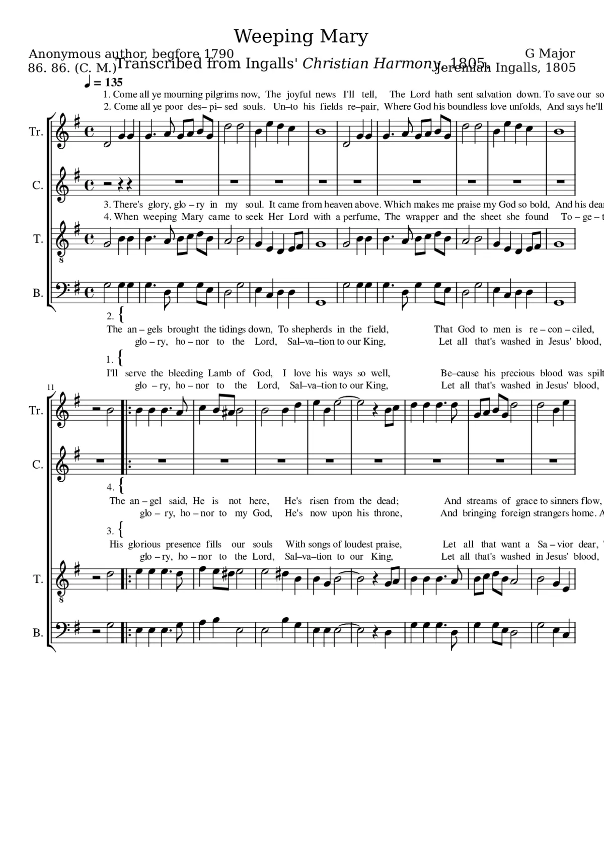 Weeping Mary - Page 1