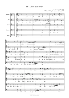 Lasso ch'io ardo