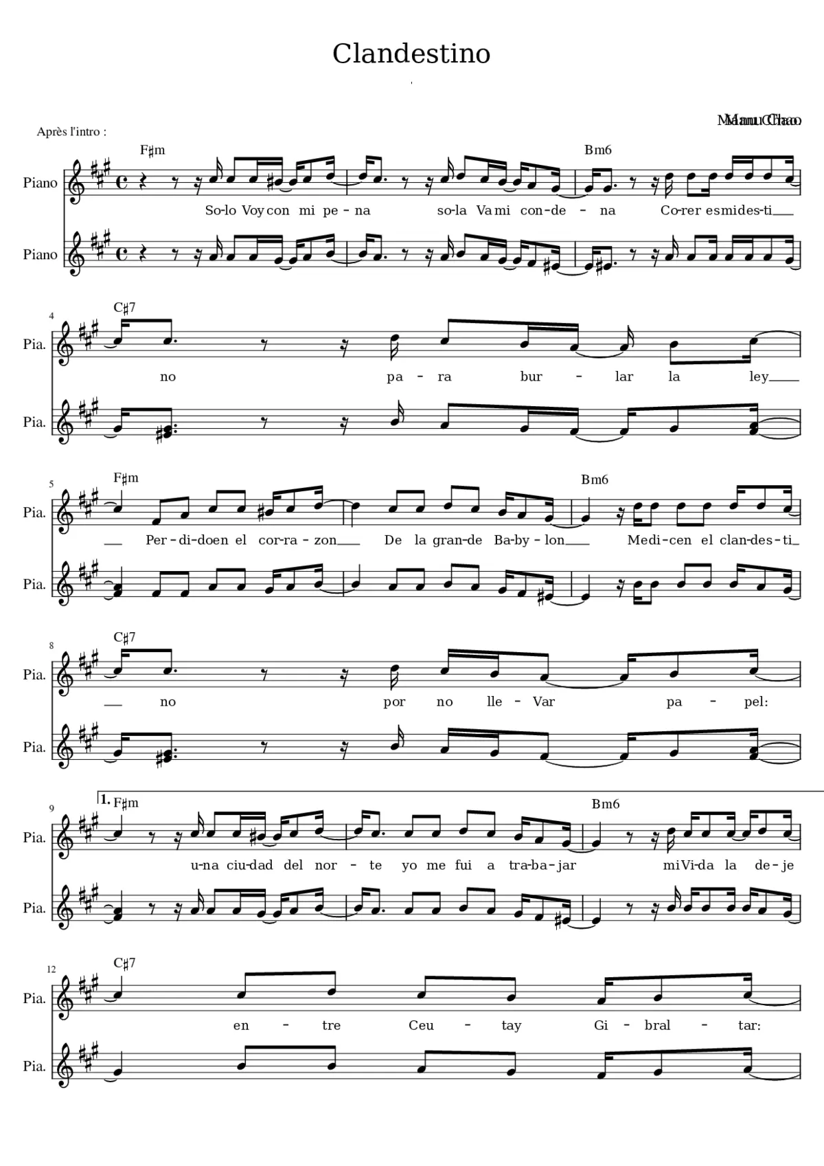 clandestino - Page 1