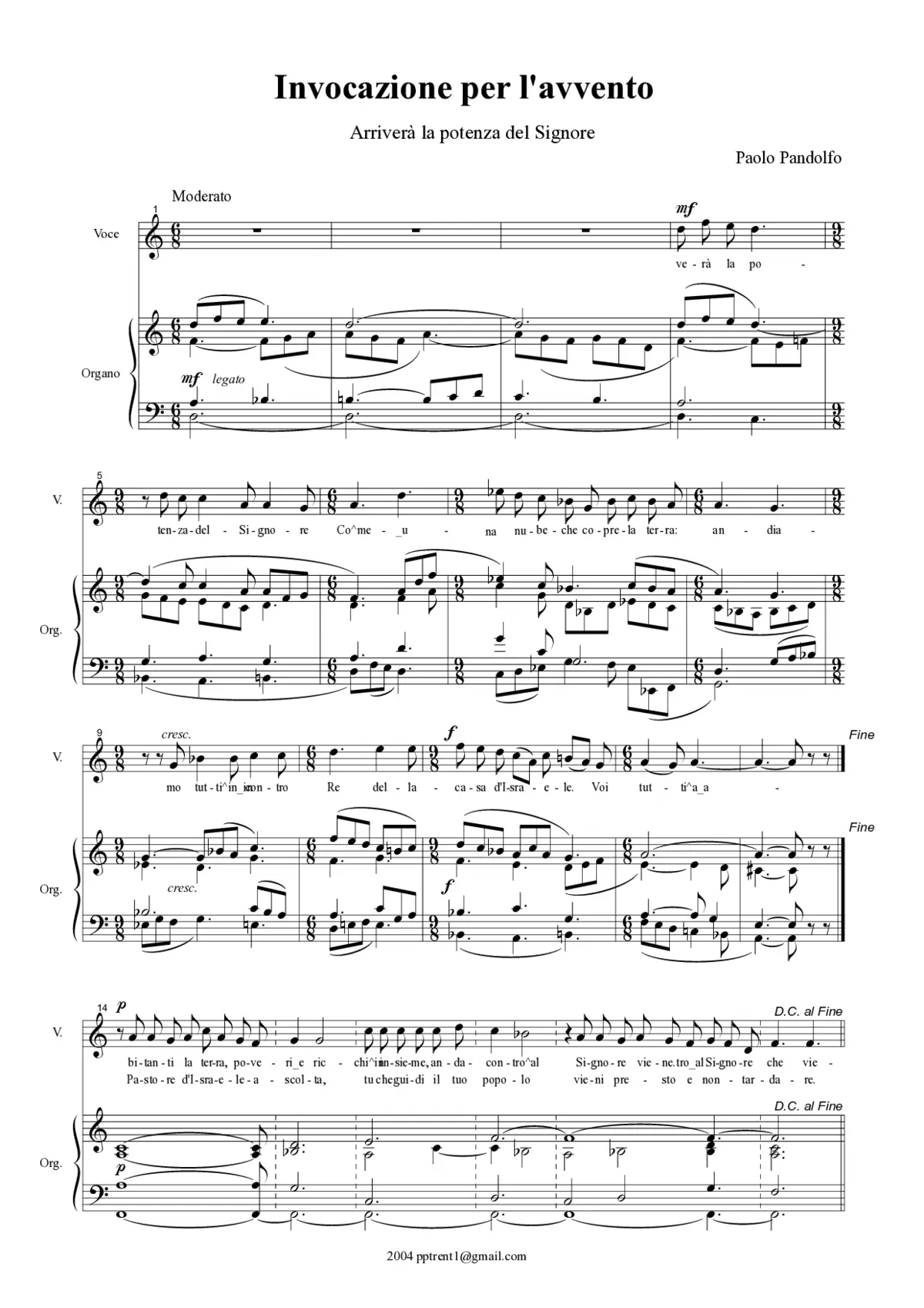 Arriverà la potenza del Signore - Page 1