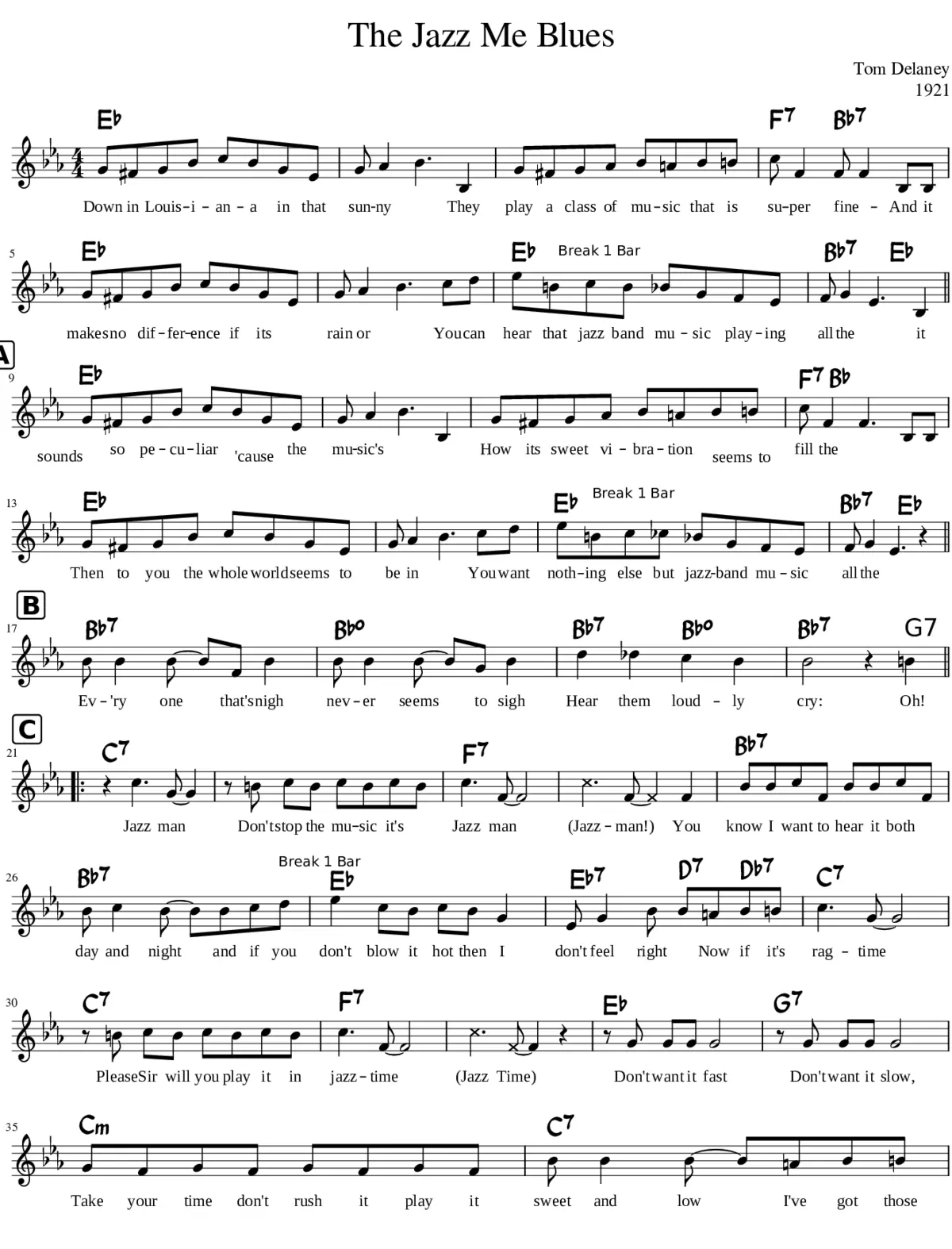 Jazz me blues - Page 1