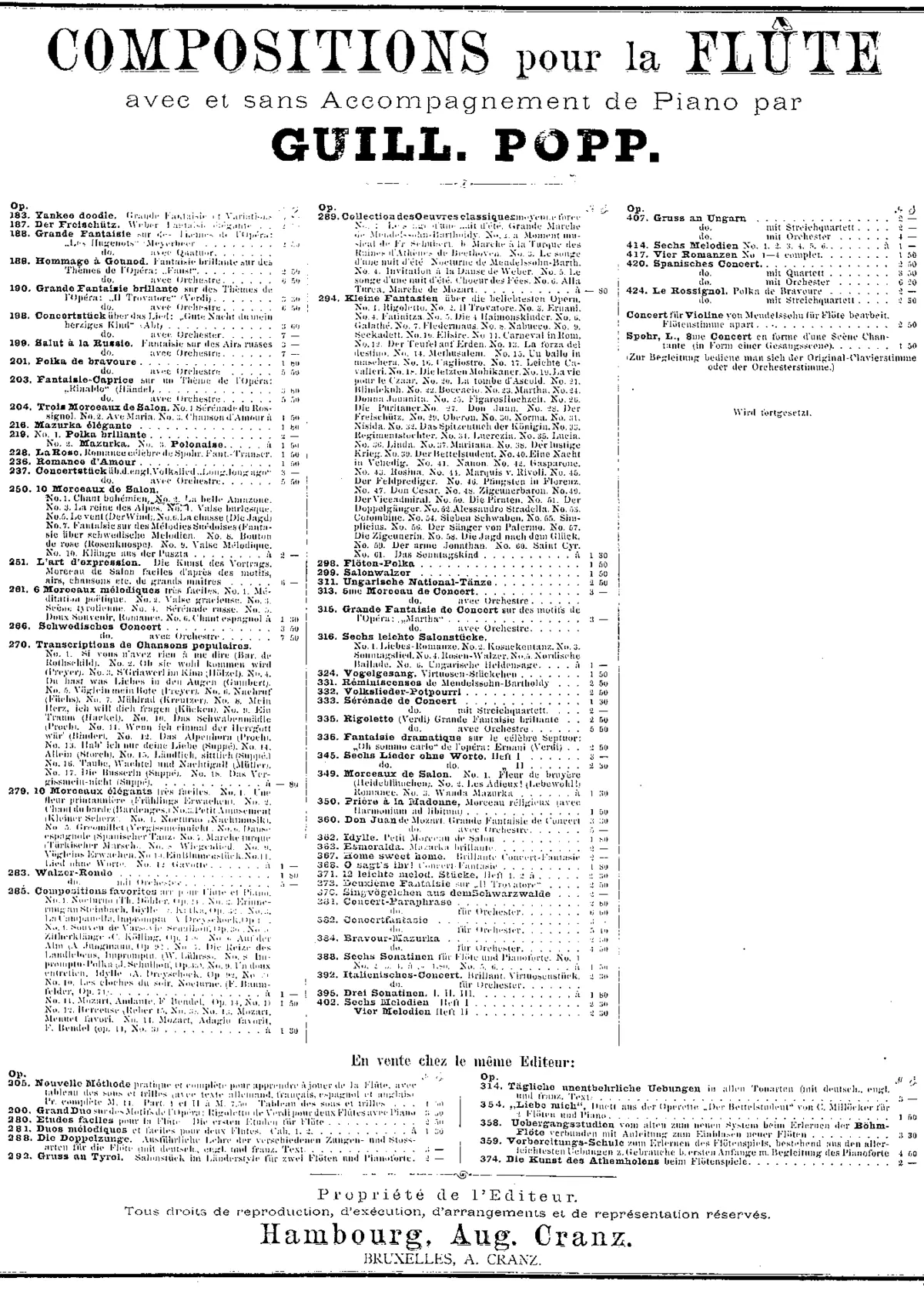 10 Morceaux de salon - Page 1