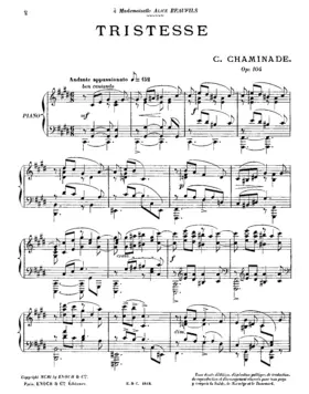Tristesse, Op.104