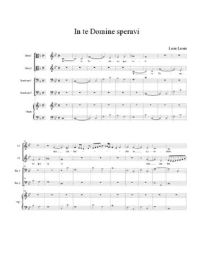 In te Domine speravi