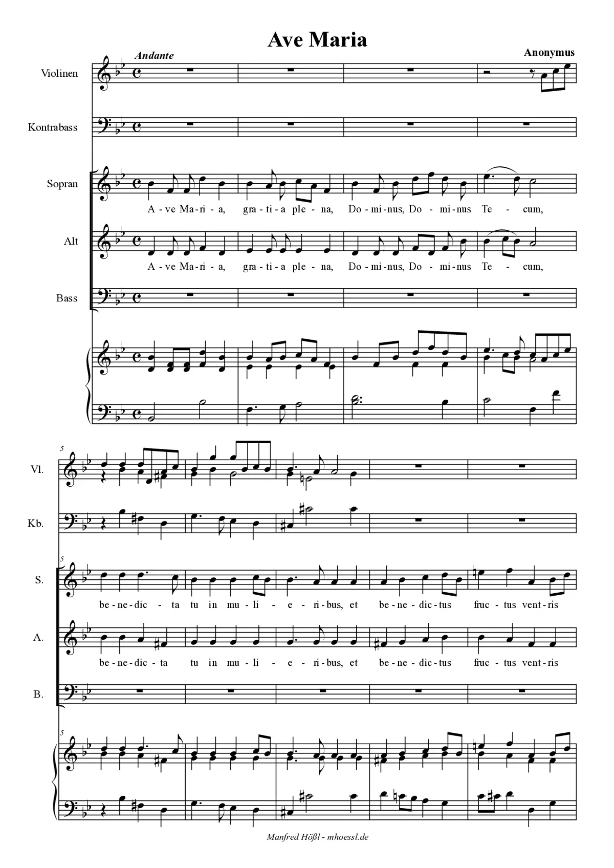 Hier in diesen Brotsgestalten - Page 1