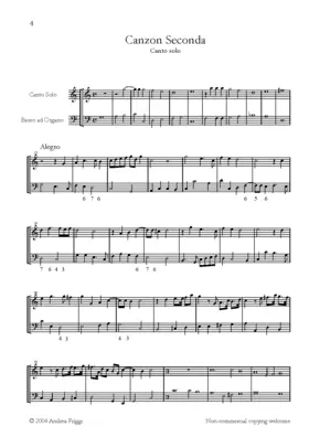 Canzon à canto solo
