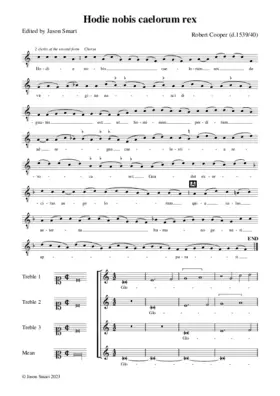 Hodie nobis caelorum rex