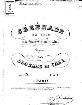 Sérénade, Op.82