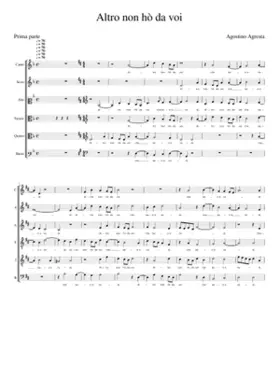 Altro non hò da voi