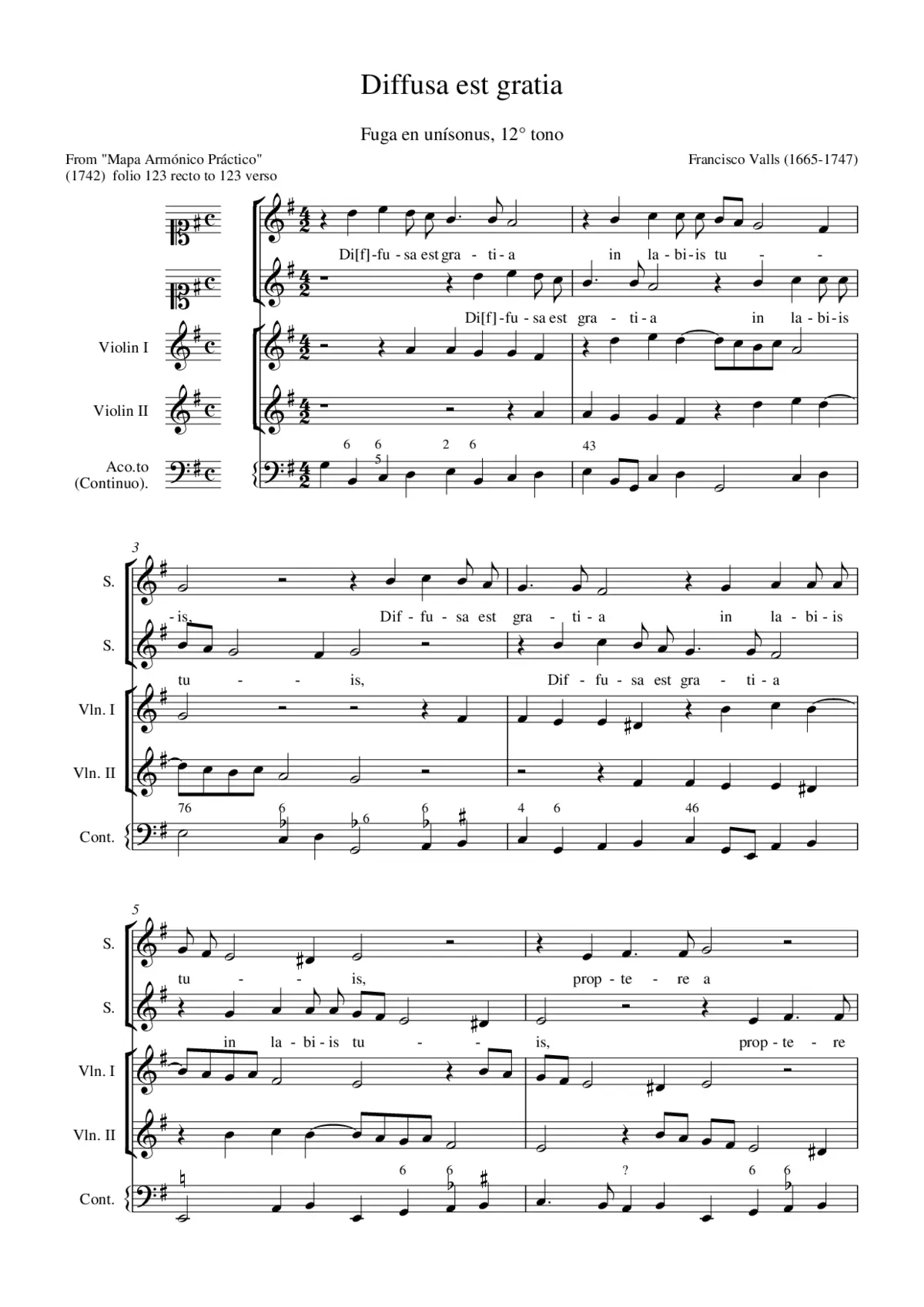 Diffusa est gratia - Page 1