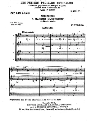 Missa O magnum mysterium