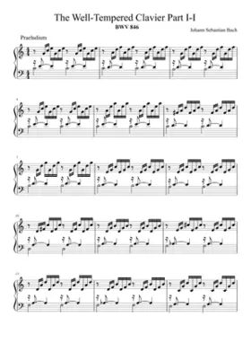 Prelude and Fugue in C major BWV 846