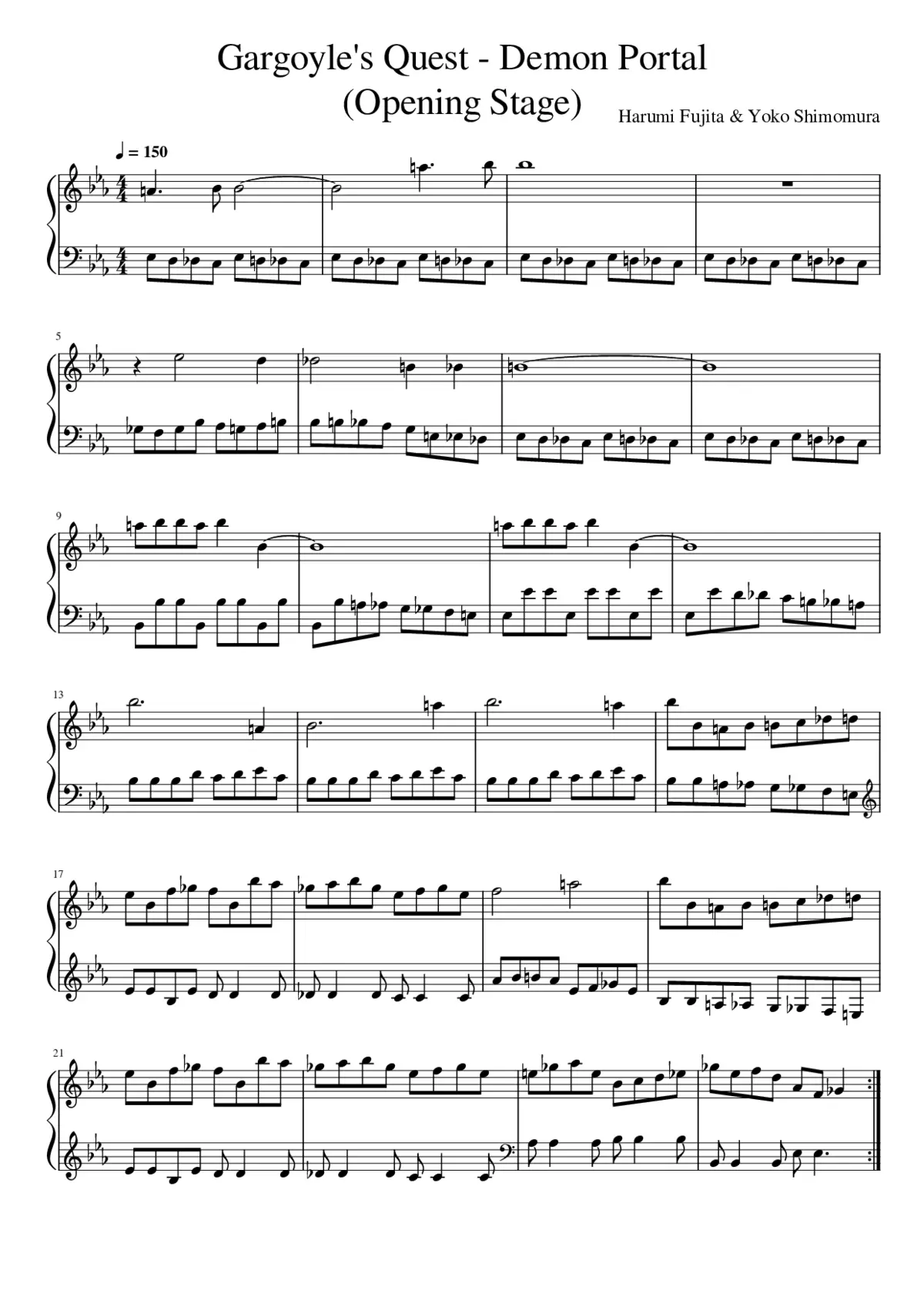 Garyoyle's Quest - Demon Border - Page 1