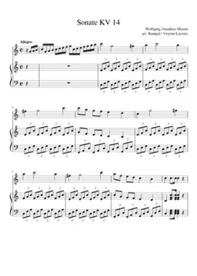 Violin Sonata in C major K.14