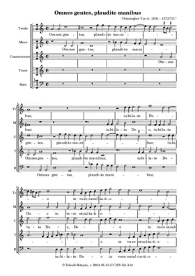 Omnes gentes, plaudite manibus