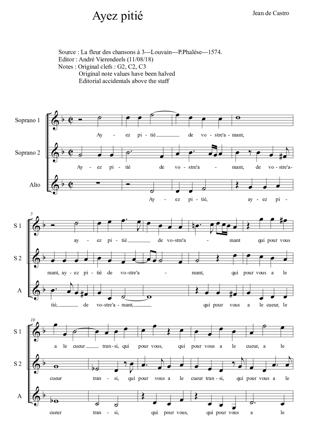 Ayez pitié - Page 1