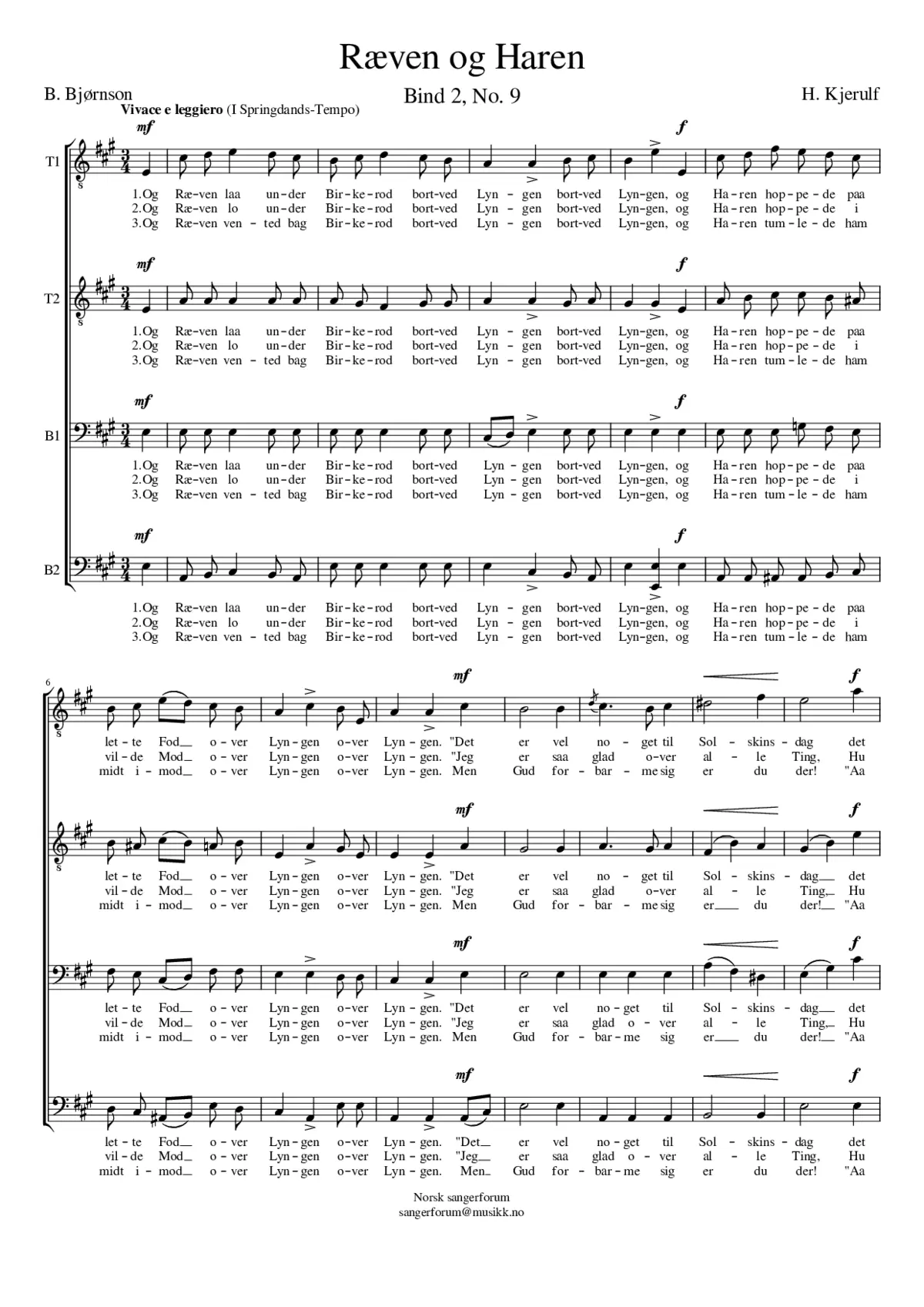 Ræven og Haren - Page 1