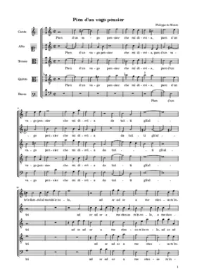 Pien d'un vago pensier