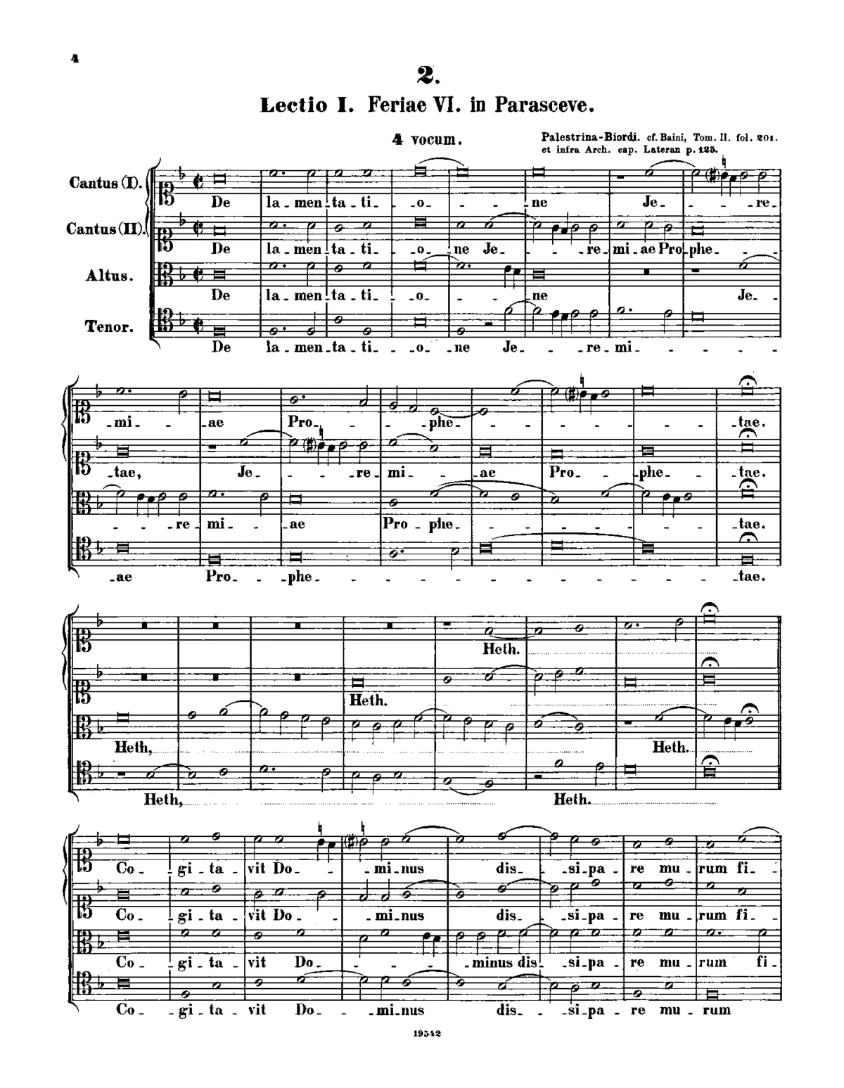 De lamentatione - Page 1