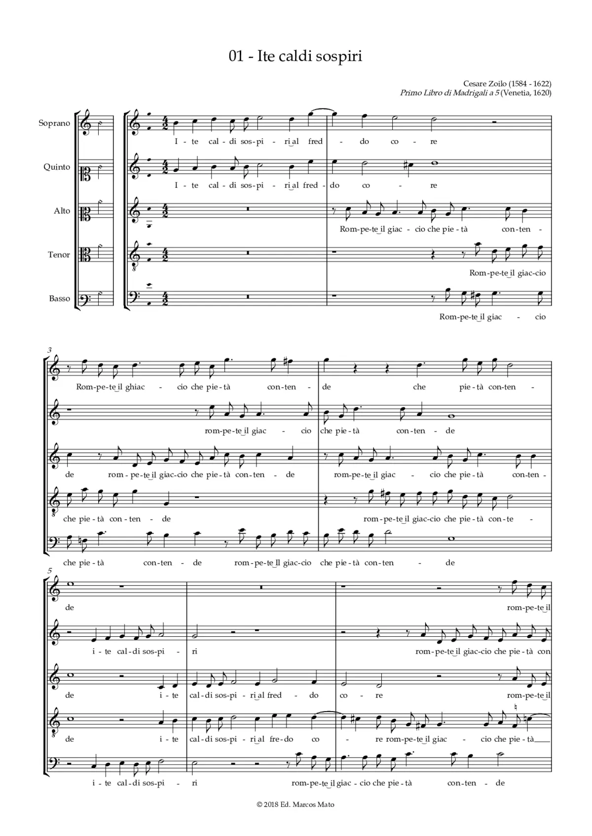 Ite caldi sospiri - Page 1