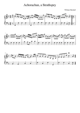 Achorachan a Strathspey