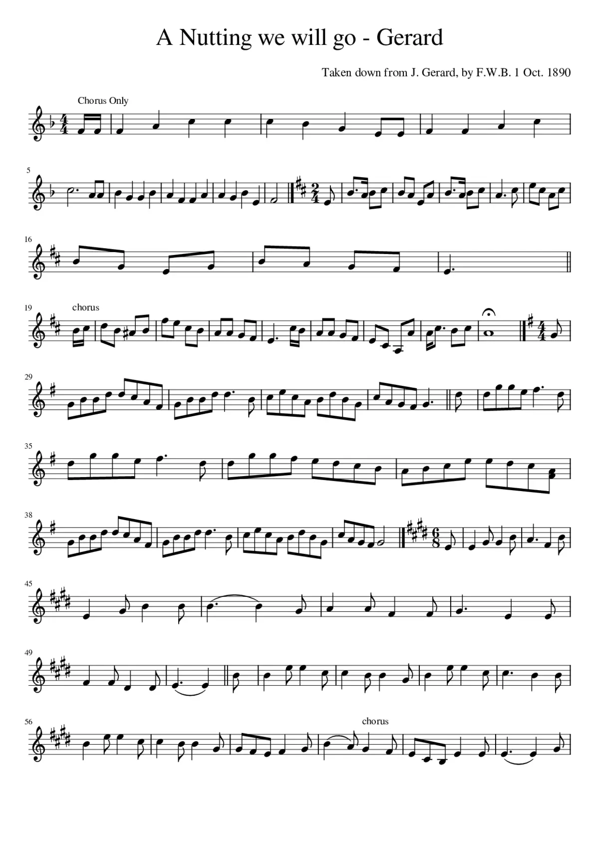 A Nutting we will go - Gerard - Page 1