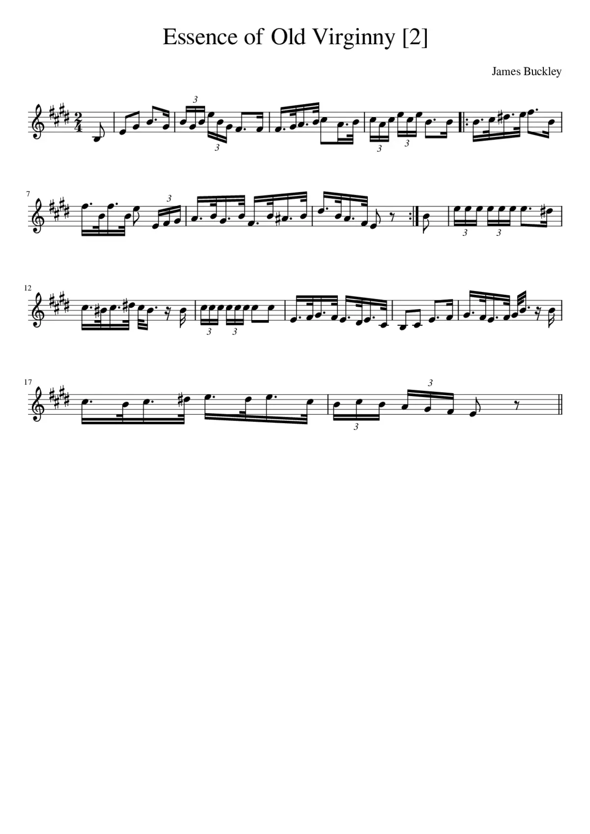 Essence of Old Virginny - Page 1