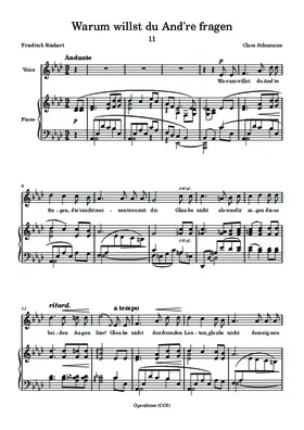 Warum willst du And’re fragen