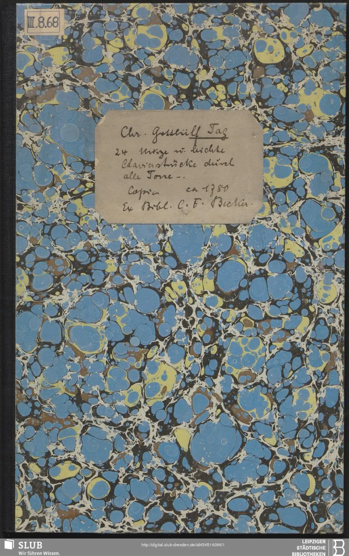 24 Kurze und leichte Clavierstücke - Page 1