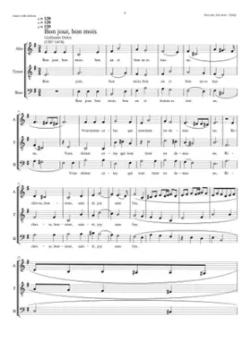 Bon jour bon mois bon an