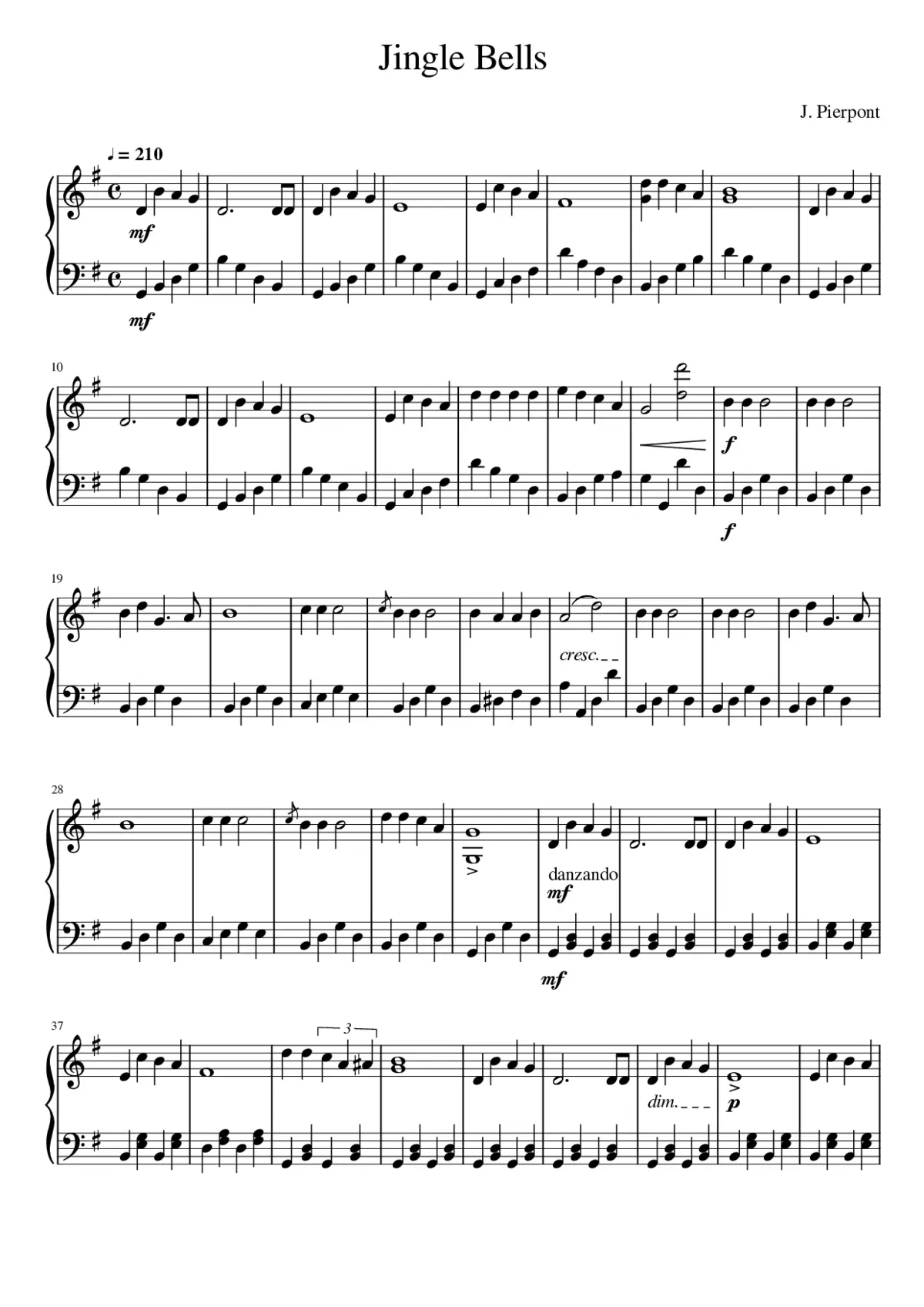 Jingle Bells - Page 1