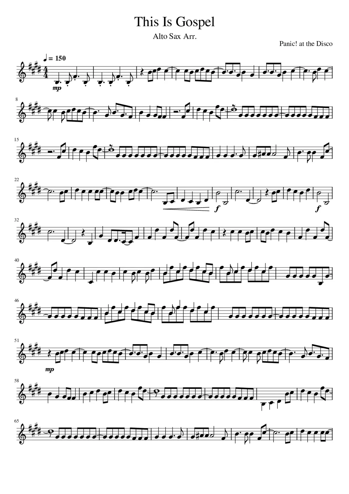 this is gospel - Page 1