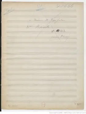 Barcarolle No.3