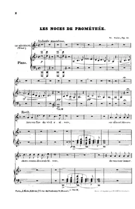 Les noces de Prométhée
