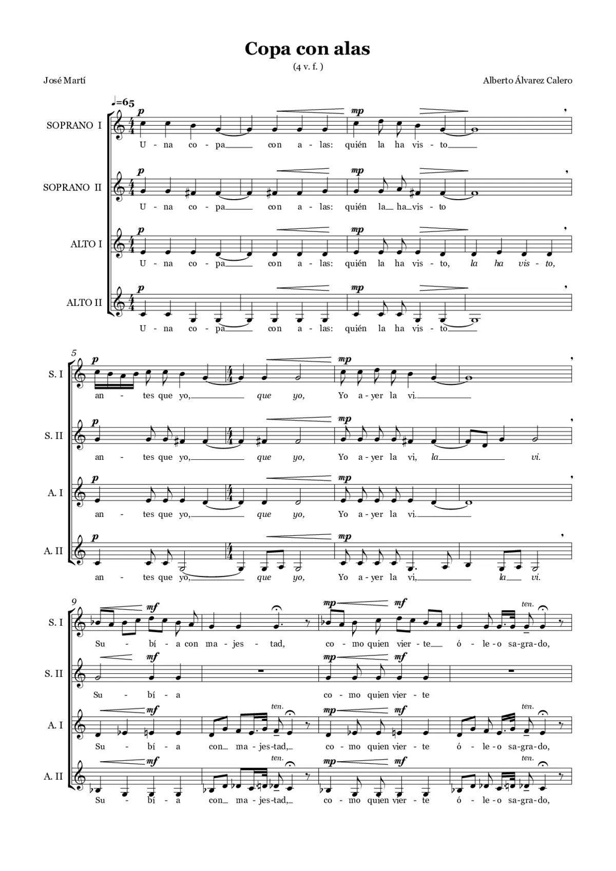 Copa con alas - Page 1