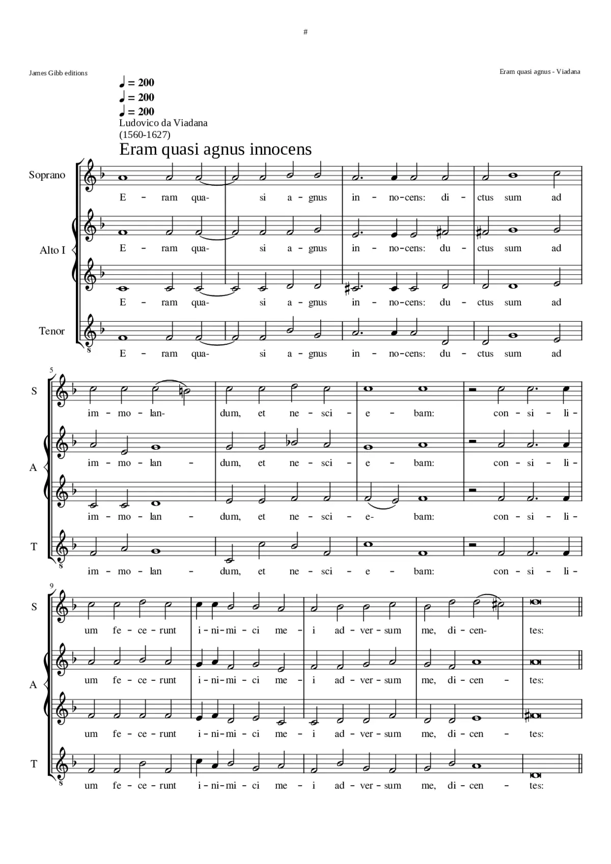 Eram quasi agnus innocens - Page 1